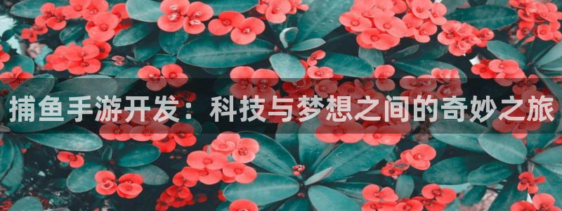 V8娱乐平台：捕鱼手游开发：科技与梦想之间的奇妙之旅